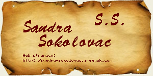 Sandra Sokolovac vizit kartica